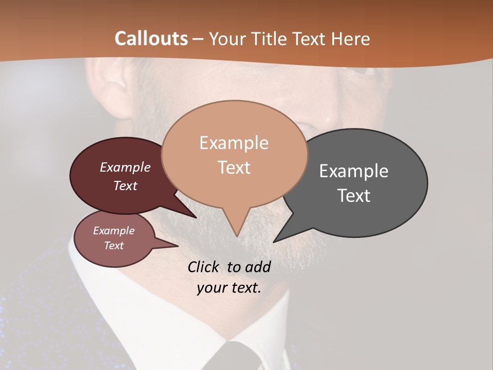 Premiere London Celebrity PowerPoint Template