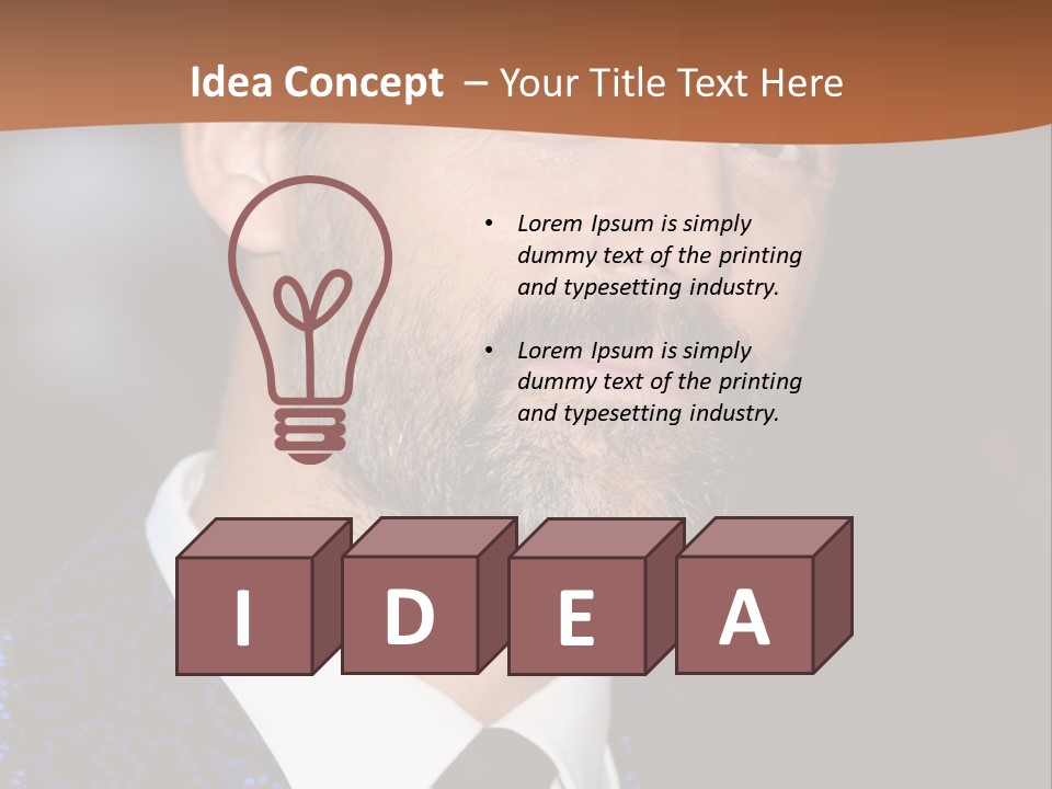 Premiere London Celebrity PowerPoint Template