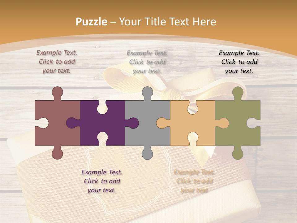 Symbol Square Cute PowerPoint Template