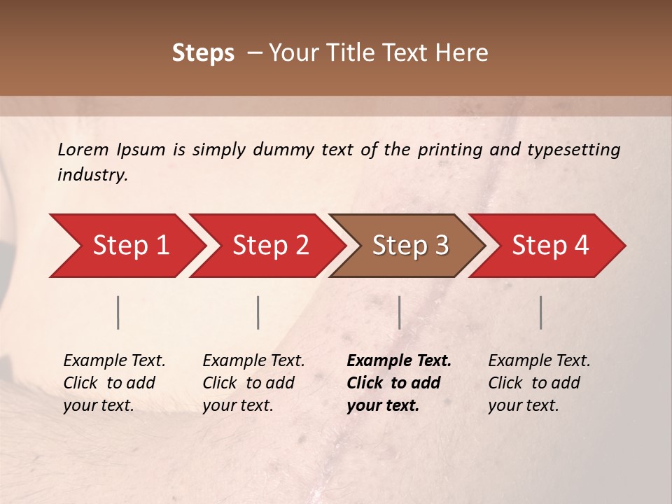 Line Operating Men PowerPoint Template