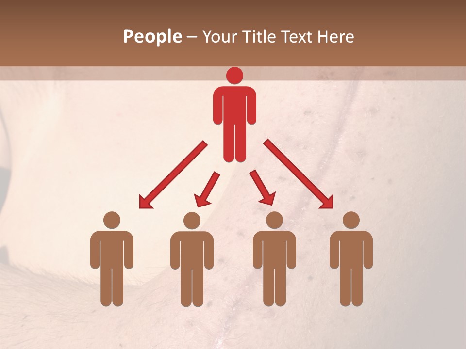 Line Operating Men PowerPoint Template