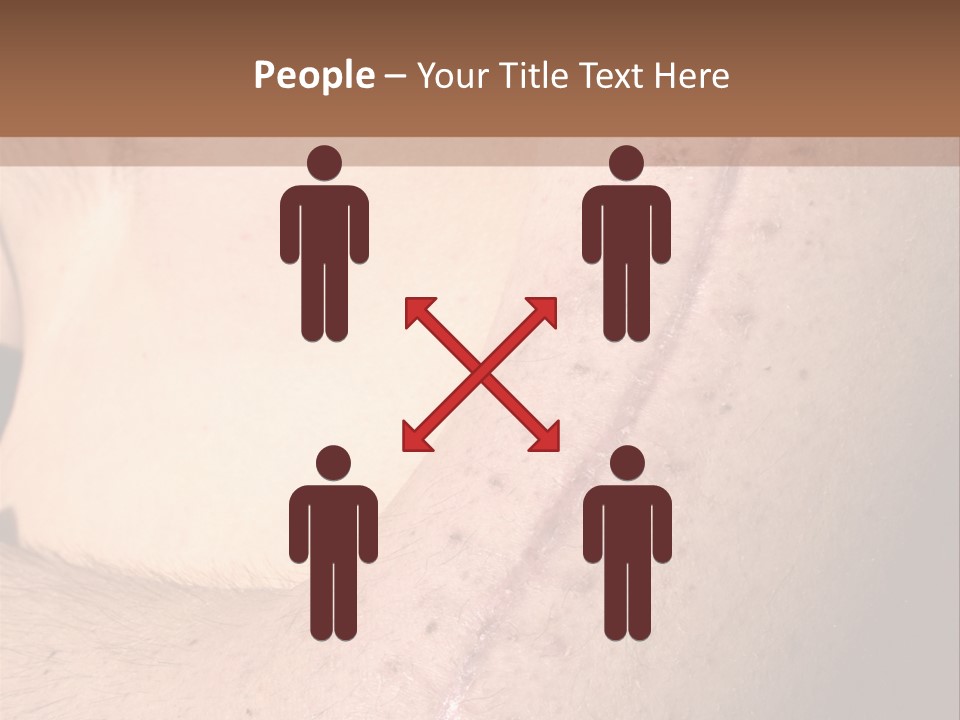 Line Operating Men PowerPoint Template