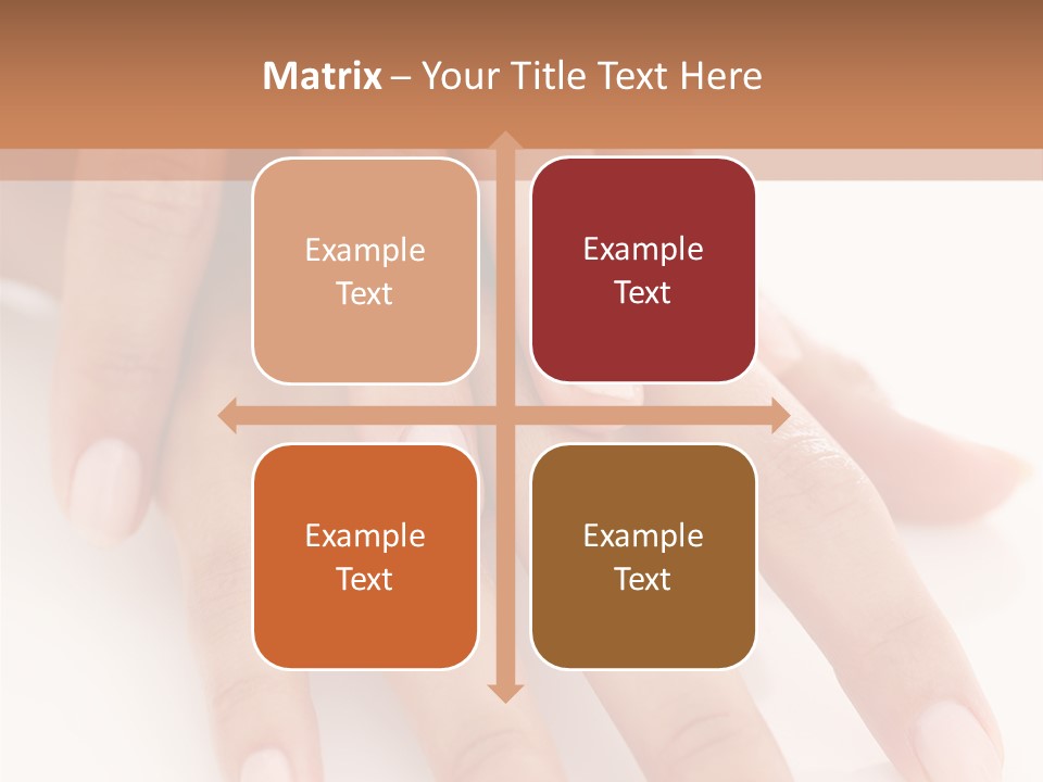Skincare Soft Nail PowerPoint Template