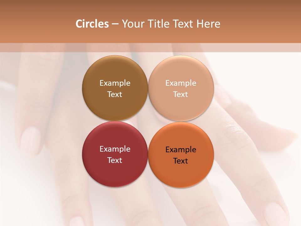 Skincare Soft Nail PowerPoint Template