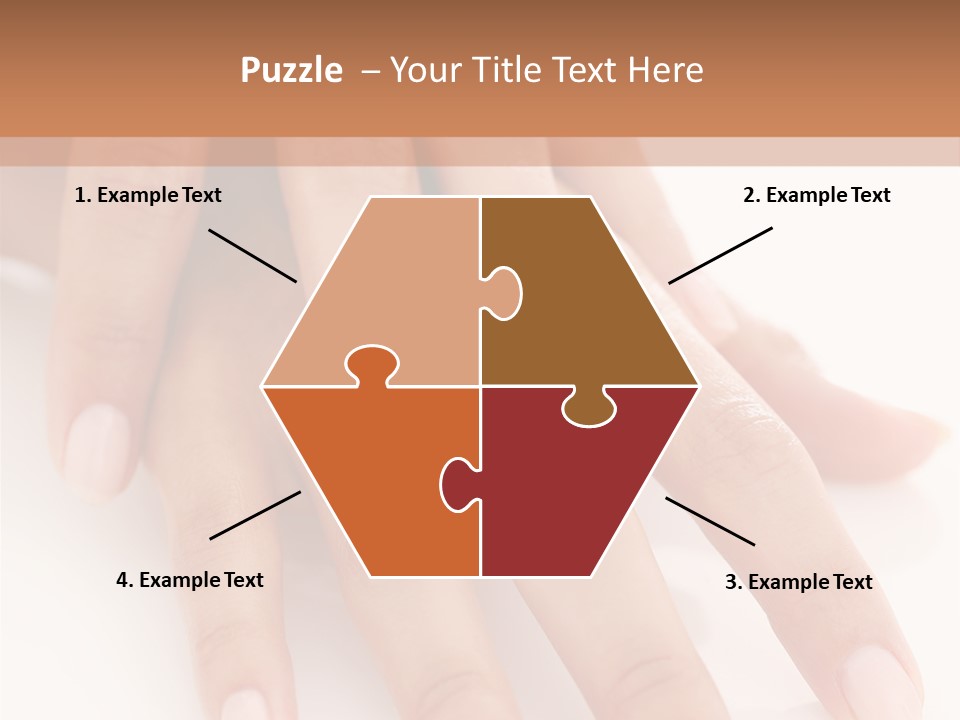 Skincare Soft Nail PowerPoint Template