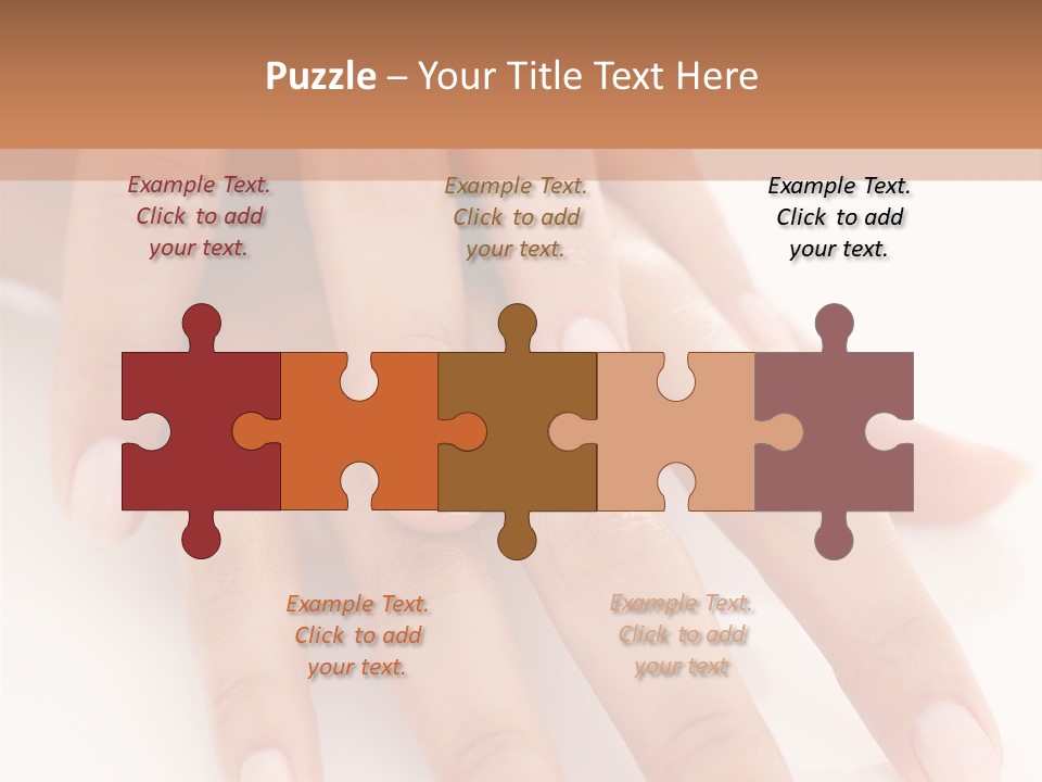 Skincare Soft Nail PowerPoint Template