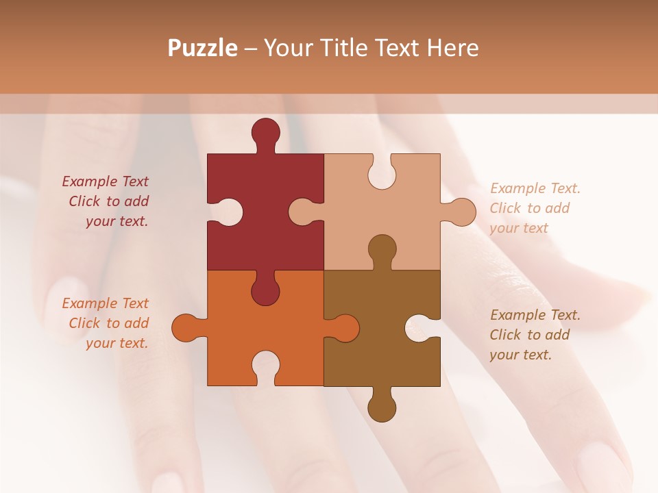 Skincare Soft Nail PowerPoint Template