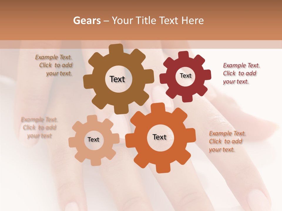 Skincare Soft Nail PowerPoint Template