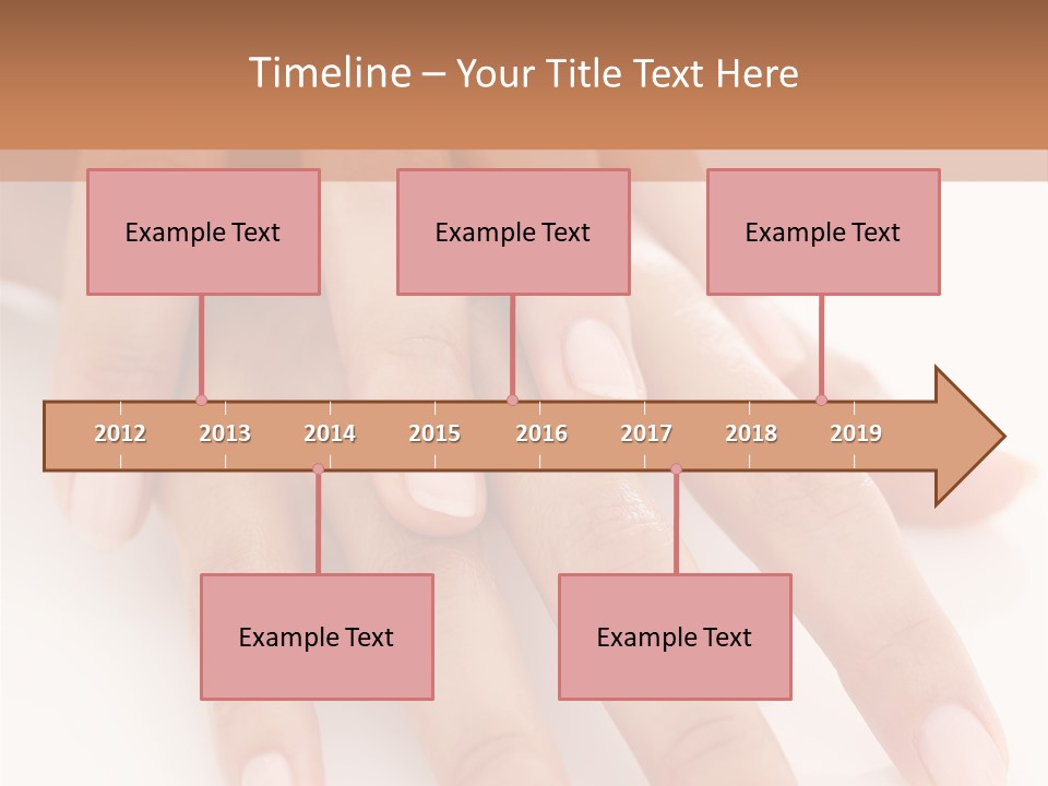 Skincare Soft Nail PowerPoint Template