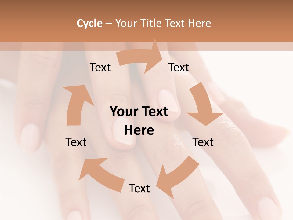 Skincare Soft Nail PowerPoint Template