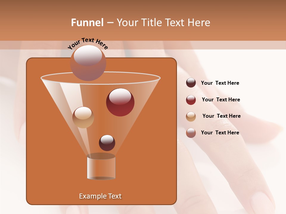 Skincare Soft Nail PowerPoint Template