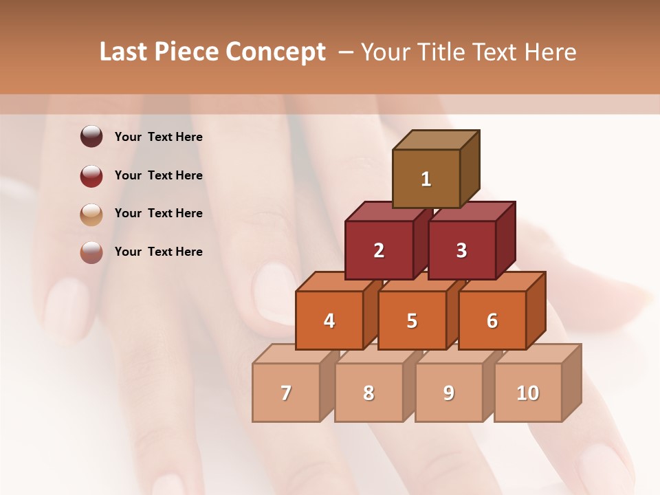 Skincare Soft Nail PowerPoint Template