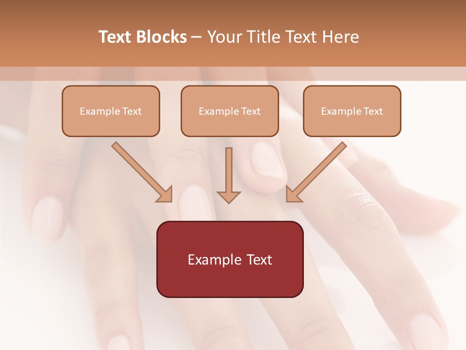 Skincare Soft Nail PowerPoint Template