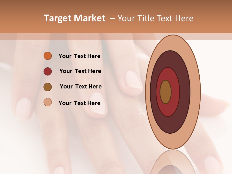 Skincare Soft Nail PowerPoint Template