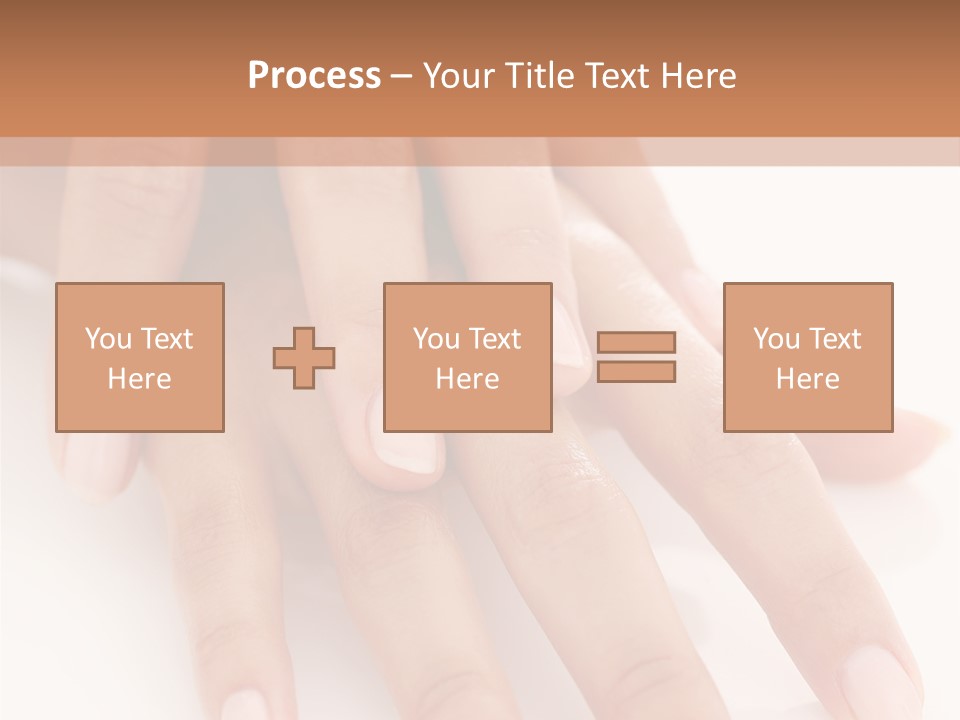 Skincare Soft Nail PowerPoint Template