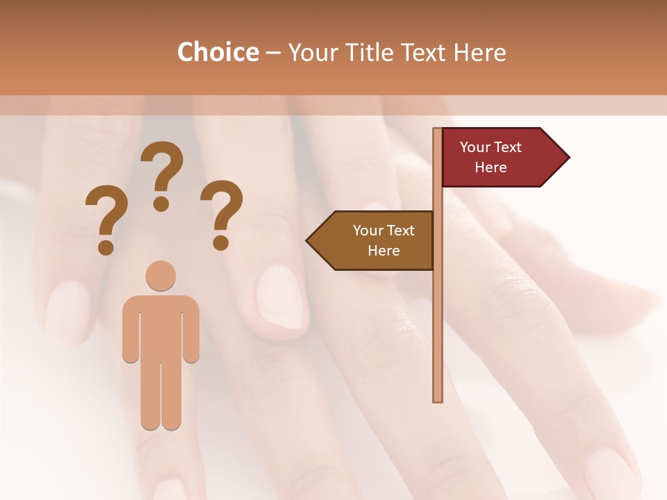 Skincare Soft Nail PowerPoint Template