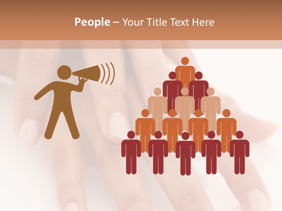 Skincare Soft Nail PowerPoint Template