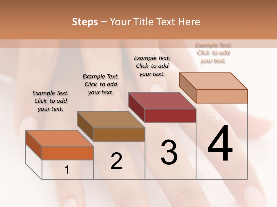 Skincare Soft Nail PowerPoint Template