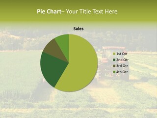Field Windrow Agricultural PowerPoint Template