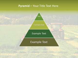 Field Windrow Agricultural PowerPoint Template