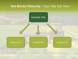 Field Windrow Agricultural PowerPoint Template