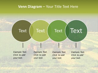 Field Windrow Agricultural PowerPoint Template