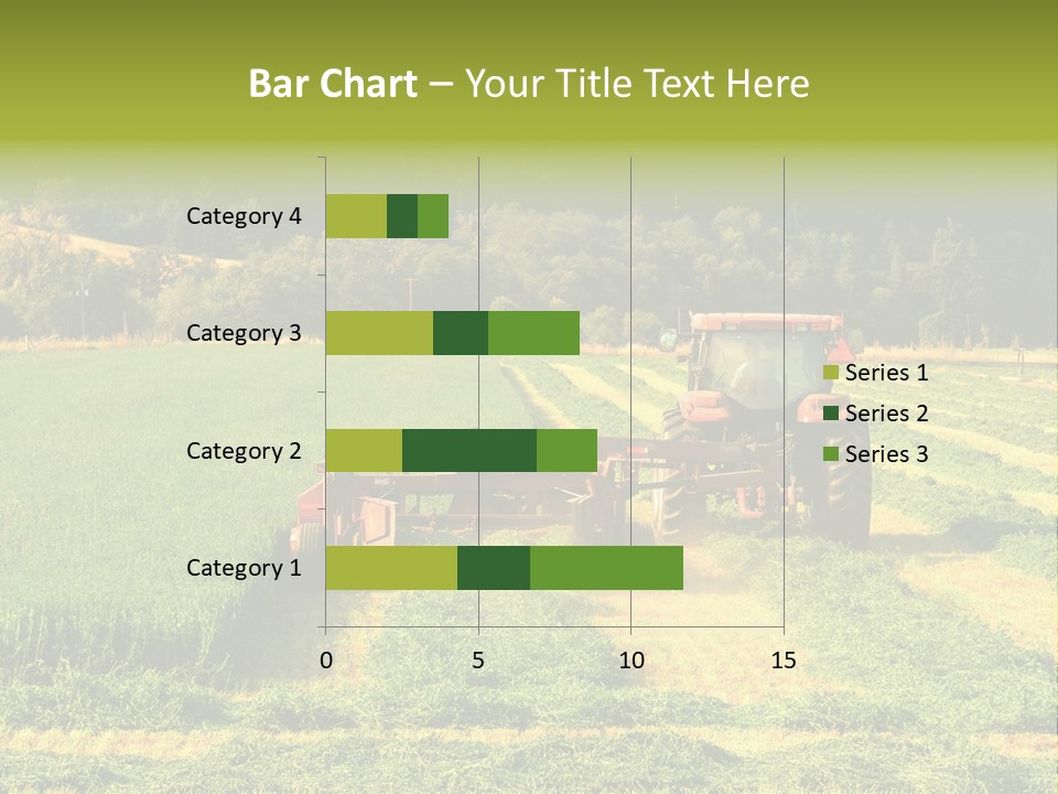 Field Windrow Agricultural PowerPoint Template