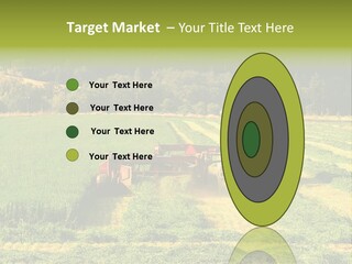 Field Windrow Agricultural PowerPoint Template
