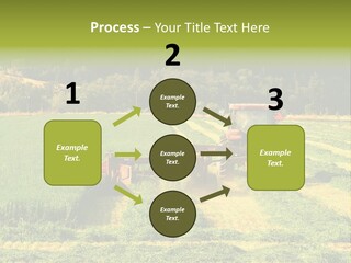 Field Windrow Agricultural PowerPoint Template