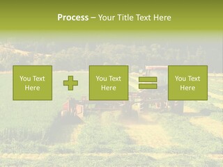 Field Windrow Agricultural PowerPoint Template