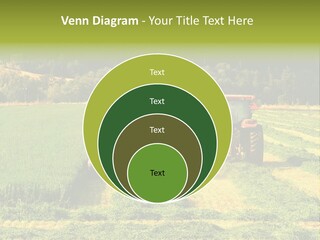 Field Windrow Agricultural PowerPoint Template