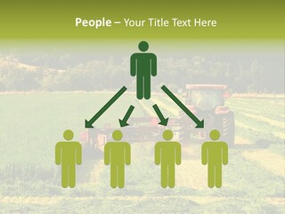 Field Windrow Agricultural PowerPoint Template