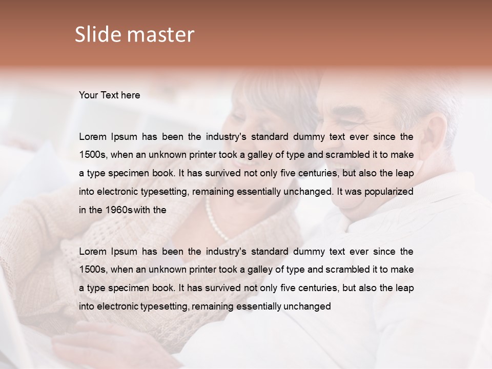 Teamwork Comfort Handsome PowerPoint Template