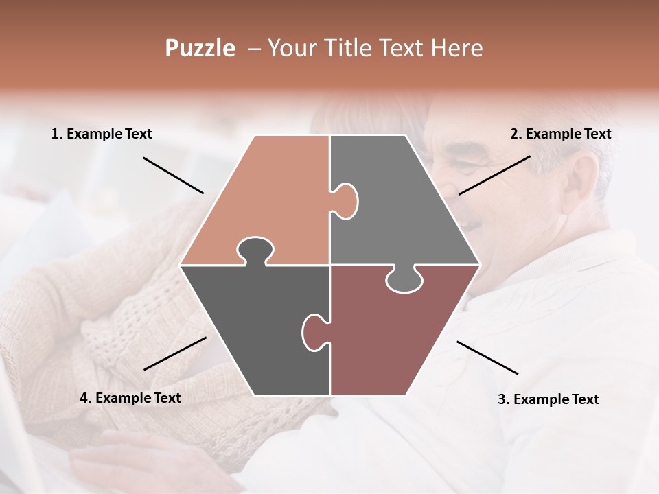 Teamwork Comfort Handsome PowerPoint Template