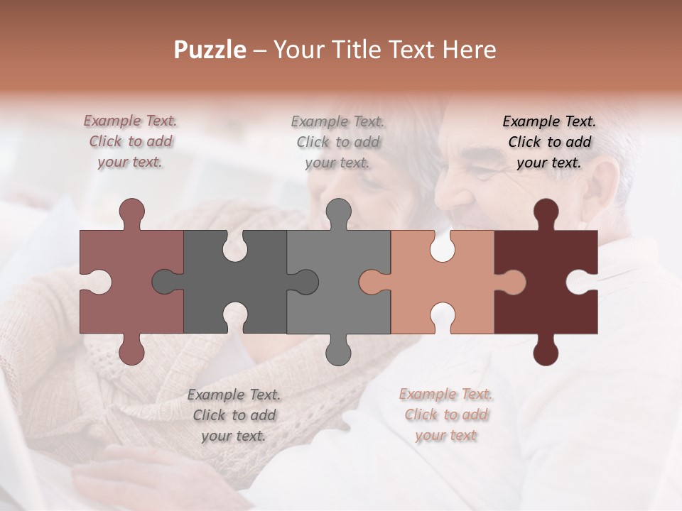 Teamwork Comfort Handsome PowerPoint Template