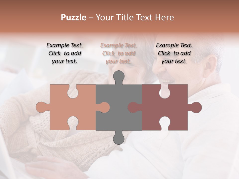 Teamwork Comfort Handsome PowerPoint Template