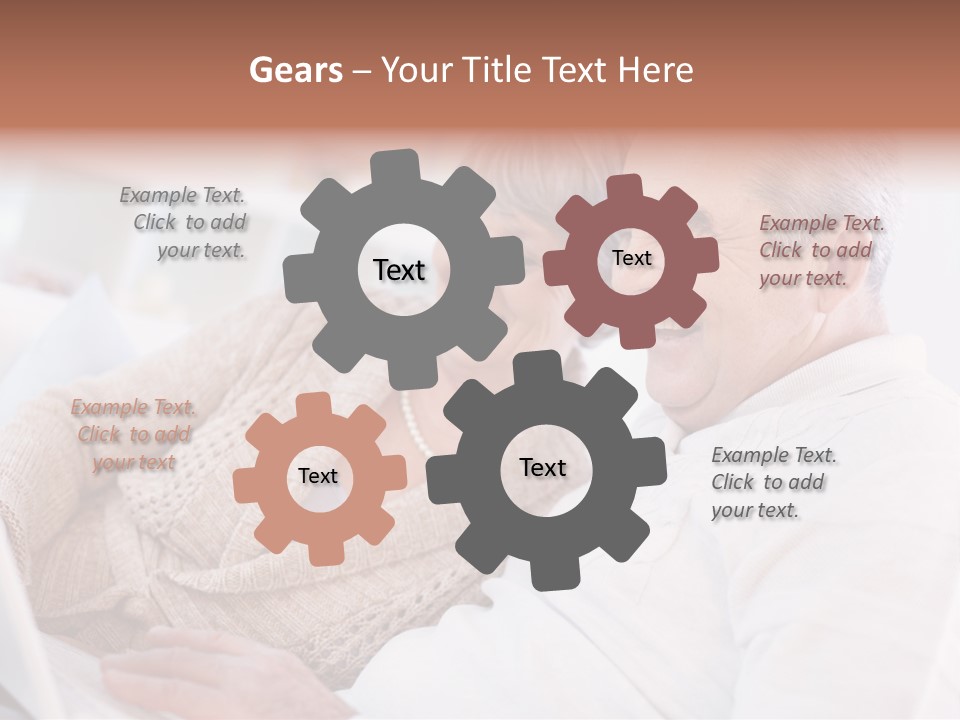 Teamwork Comfort Handsome PowerPoint Template