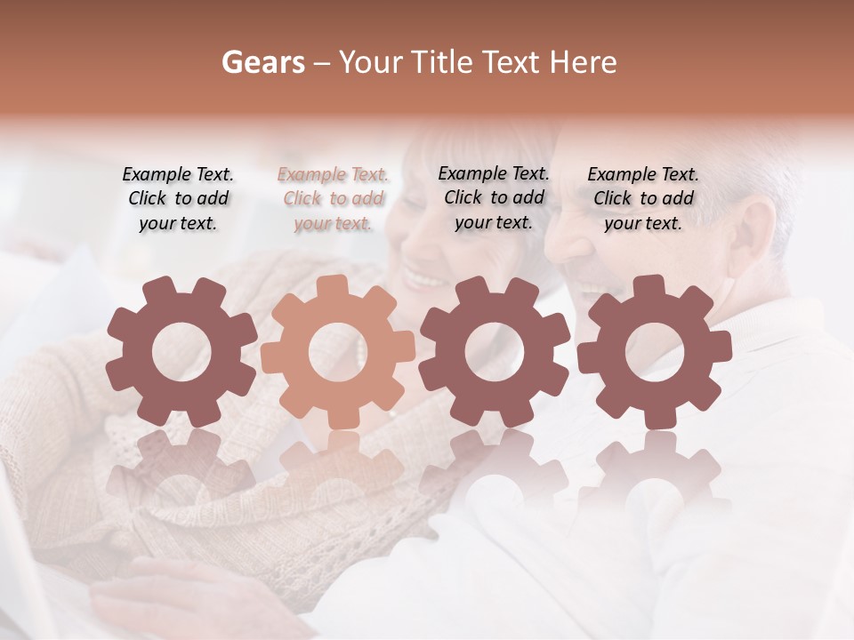 Teamwork Comfort Handsome PowerPoint Template