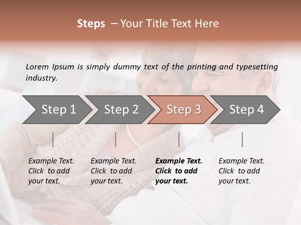 Teamwork Comfort Handsome PowerPoint Template