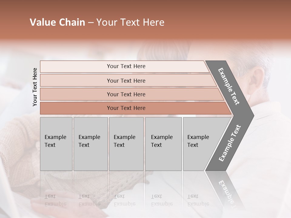 Teamwork Comfort Handsome PowerPoint Template