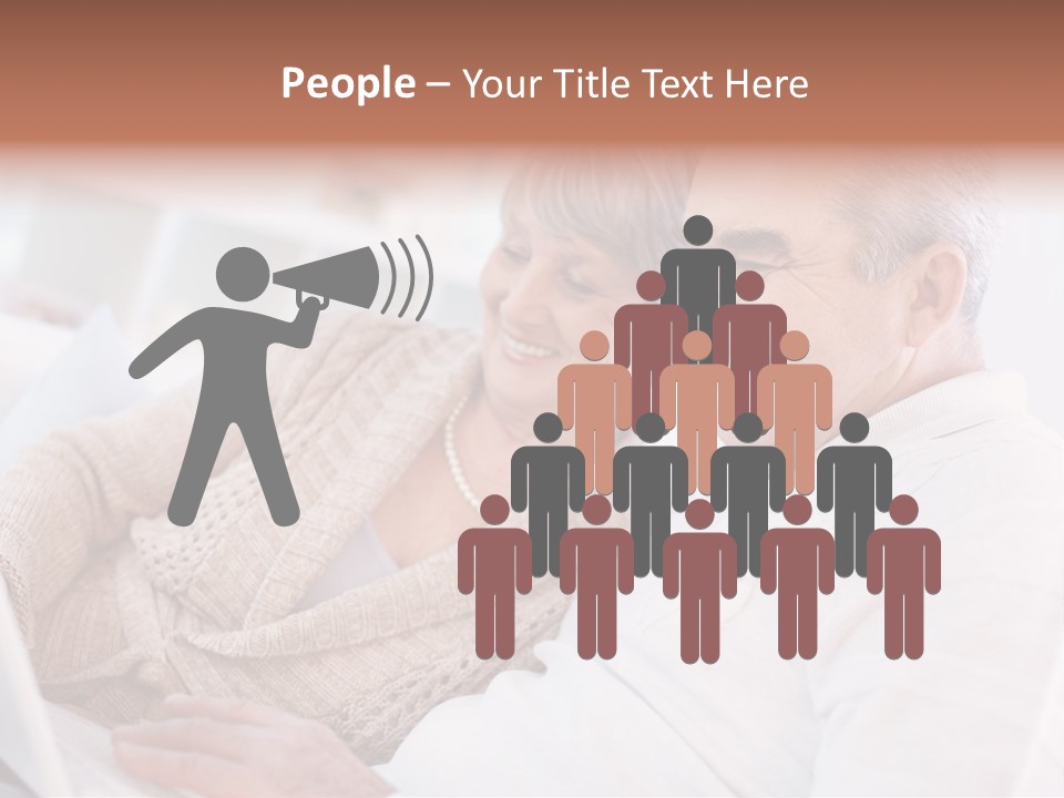 Teamwork Comfort Handsome PowerPoint Template