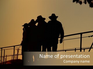 Angus Prices Saleyards PowerPoint Template