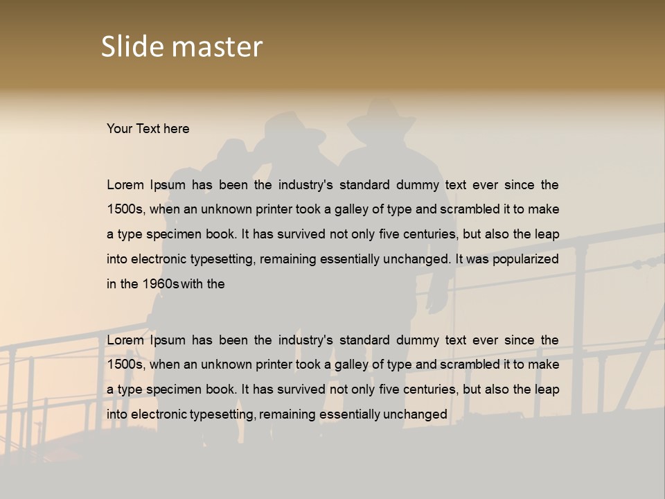 Angus Prices Saleyards PowerPoint Template