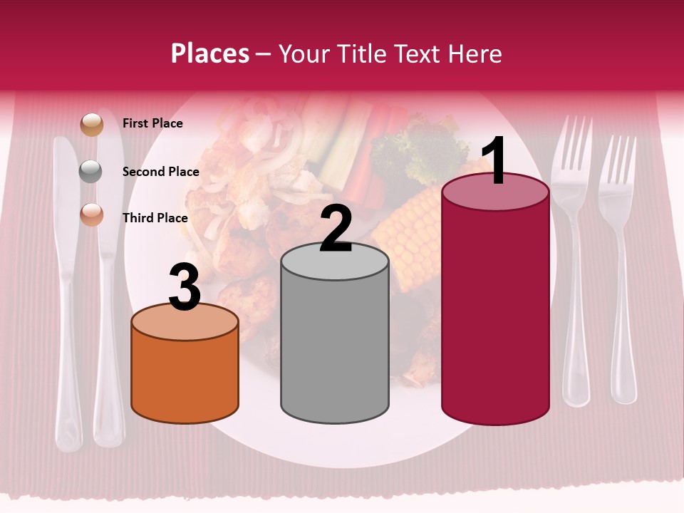 Potato Cob Fork PowerPoint Template