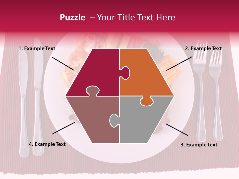 Potato Cob Fork PowerPoint Template