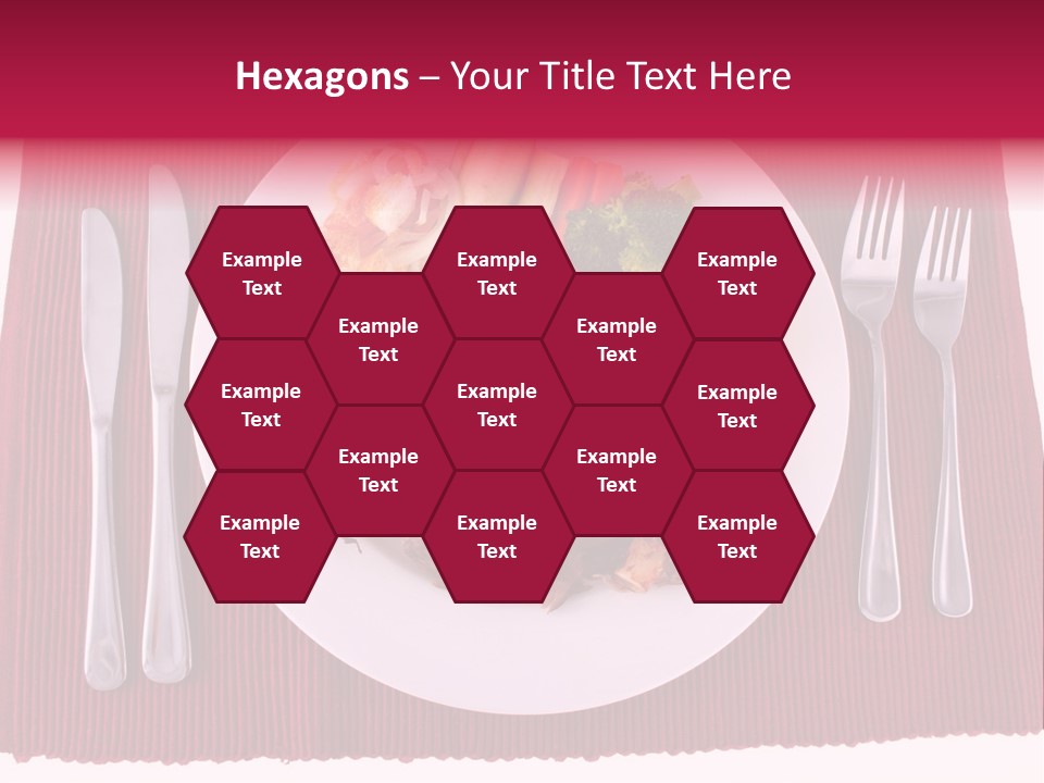 Potato Cob Fork PowerPoint Template
