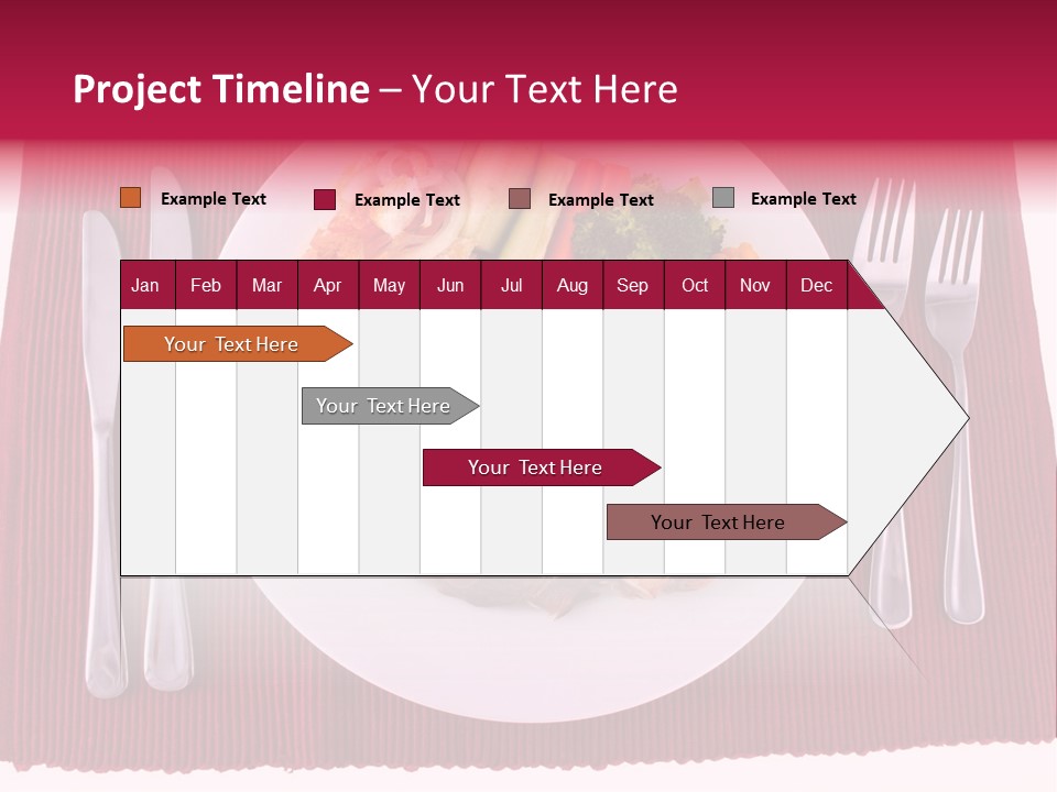 Potato Cob Fork PowerPoint Template