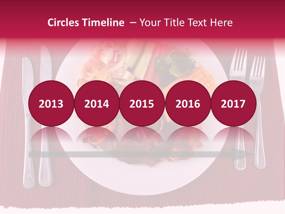 Potato Cob Fork PowerPoint Template