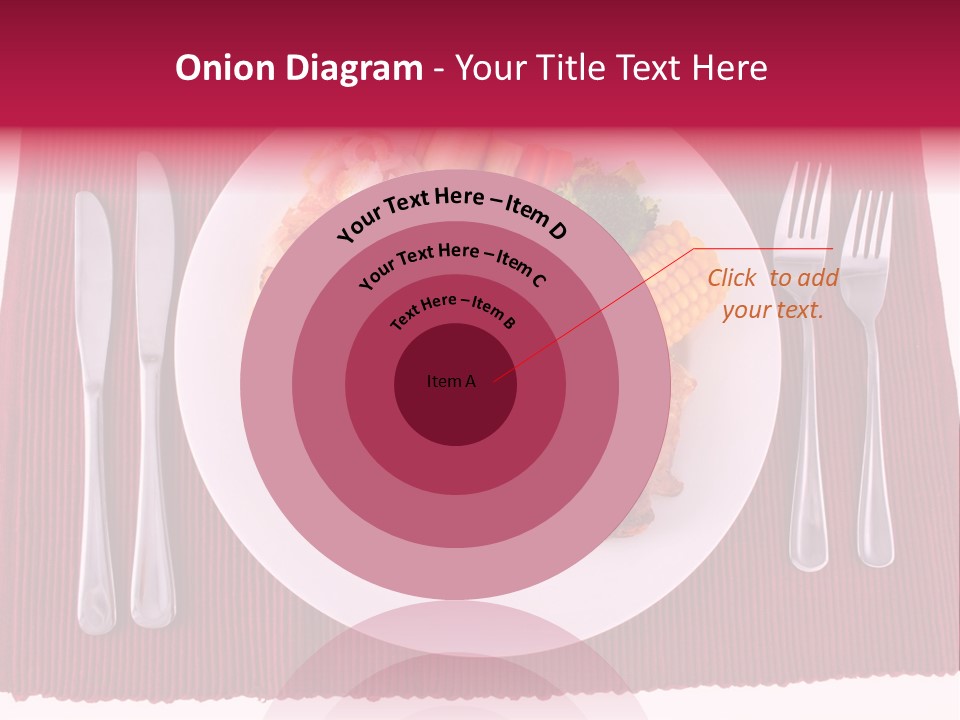 Potato Cob Fork PowerPoint Template