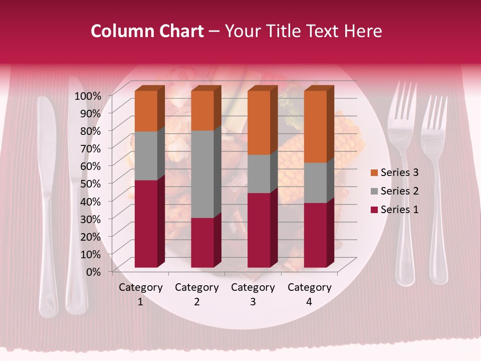 Potato Cob Fork PowerPoint Template